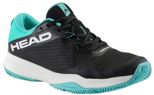 HEAD Motion Team Padel Men Padelschuhe, Schwarz/Blaugrün