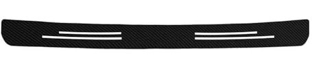 Auto Kohlefaser Ladekantenschutz Aufkleber, Für Jeep Cherokee PHEV Commander Grand Commander Compass Anti-Scratch Ladekantenschutz Folie, Abriebfest Styling Zubehör