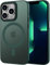 ORDA Magnetic for iPhone 13 Pro Max case Compatible with MagSafe for iPhone 13 Pro Max Phone case with Anti-Fingerprint Protective Cover Frosted Translucent Matte case for 6.7 inch - Green