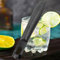 Stainless Steel Lemon Zester, Stainless Steel Lemon Grater Zester With Specially Designed Channel Knife and Hanging Loop Kitchen Fruit Peeler Tool for Kitchen & Bar (Black)