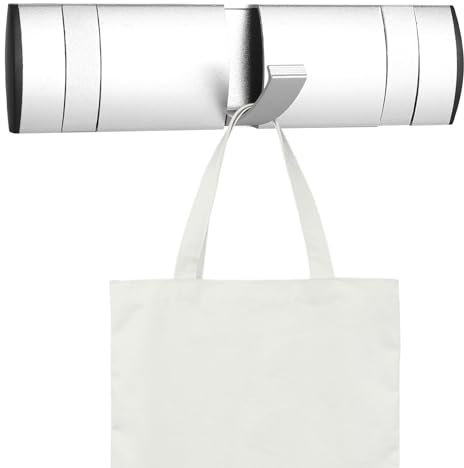 elthmpr Garderobenleiste mit 3 Klappbar Hakens - Kleiderhaken Wand Metall Wand Kleiderhaken Garderobe Moderne Garderobenhaken für Mäntel, Schals, Hüten, Schlüsseln