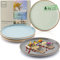 Sänger Rio | Teller Set 4 Personen, 4x Speiseteller Set aus Steingut, Dinner Set kratz- mikrowellen- spülmaschinenfest, Steingut Teller Essteller Essgeschirr, Plate Set bunt | VALUE COLLECTON
