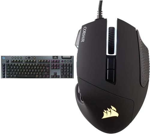Logitech G G915 X & Corsair Scimitar RGB Elite Ratón