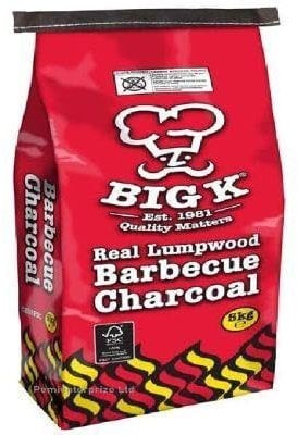 Bigg K BBQ Lumpwood Charcoal – 5kg | 100% Natural Hardwood Charcoal | Fast Ignition, Long Burn | Ideal for Grilling, Smoking & Outdoor BBQs | No Additives