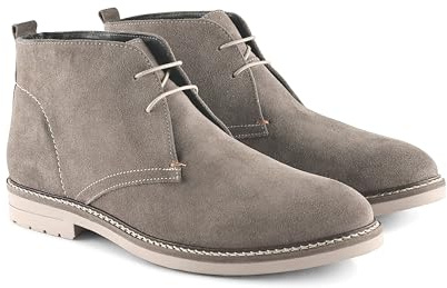 Silver Street London Newington Suede Leather Mens Chukka Boots Lightweight Durable Smart Casual Boots for Men
