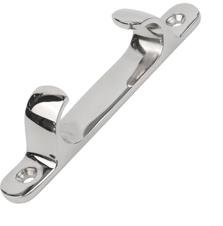 Tacchetto per barca in acciaio inox 316 con passacavo per la gestione della corda dello yacht (15,2 cm)