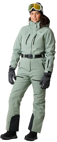 Swedemount Cervinia Winter-Overall Damen, Wasserdicht | 8.000 mm Wassersäule, Vollständig getapte Nähte, Winddicht, 6 Taschen, Abnehmbare Kapuze