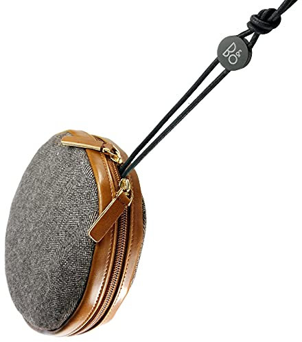 TUFF LUV [Compatible With Bang & Olufsen B&O BeoPlay A1 (1st / 2nd Gen) Bluetooth Speaker Herringbone Tweed Travel Case - Brown