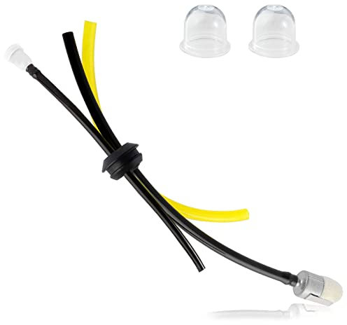 Yingshop Fuel Gas Tank Grommet kit with Fuel Line Filter Primer Bulb for Echo Blower String Trimmer PAS225 PE201 PE310 PB200 PPF210 HC150 HC151 HCA266 SHC210 SHC211 SHC212 SRM211 SRM225 SRM230 SRM231