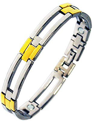 Noa Magnetic Titanium Unisex Duet Armband Größe L-XL - 120 gr