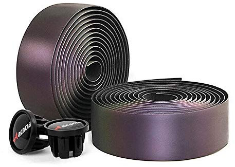 NO LOGO Fahrrad Lenkerband Licht Reflektierende Fahrrad Lenkerband Rennrad Klebeband Wrap Pu Leder Radfahren Lenkerbänder Fahrradzubehör (Farbe : CX 85)