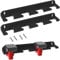 Battery Holder for Milwaukee M12, Mount 4 Slot Milwaukee m12 Battery Holder, 12V Battery Holder Milwaukee, Battery Storage for Milwaukee… (Milwaukee-12v-2pc-Black)