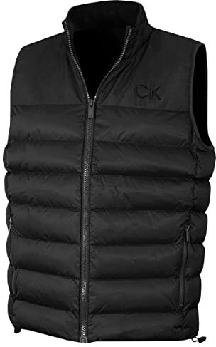 Calvin Klein Mens Lassen Gilet - Black - XL