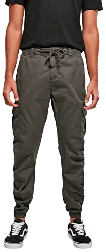 Urban Classics Cargo Jogging Pants Männer Cargohose Charcoal 3XL 100% Baumwolle Basics, Streetwear