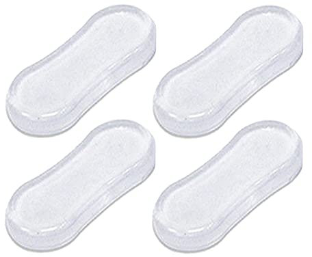 4 Pezzi Kit Di Ricambio Per Paraurti Per WC, Paracolpi Universale Per Sedile Del Water Con Adesivo Forte Per Bidet E WC Utilizzato Per Casa, Hotel, Ospedale