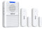 SECRUI Wireless Door Chime, 5 Adjustable Volume 600Ft Range 2 Magnetic Door Open Contact Sensor with 62 Chimes Mute Mode Door Bell Plugin Receiver for Home/Office/Store (White)