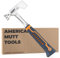 Mutt Tools Professional Drywall Hammer Hatchet – 14oz Head – Ergonomic Grip – Lath Hammer for Drywall Installation and Demolition