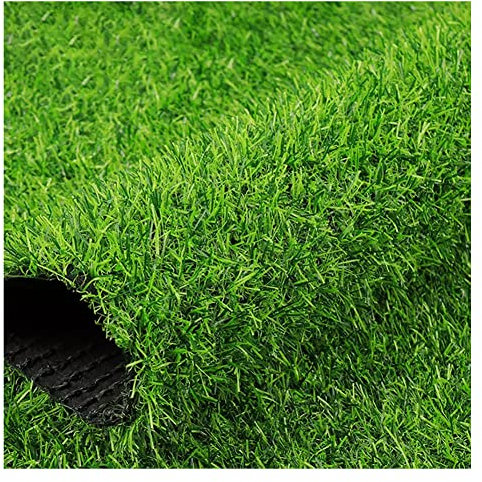20 Mm Verde Césped Artificial, Césped Artificial 2 * 5M, Interior Exterior Jardín Césped Sintético para Decoración De Fiestas Familiares Y Banquetes(Size:2x1m)