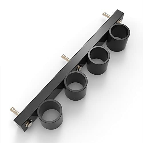 CSBH Robuster vertikaler Langhantelhalter Wand-Langhantel-Aufhänger, Garagen-Gym-Bar-Wandregal, vertikales Langhantel-Halterungs-Rack for 2-Zoll-Olympiastangen, schwarz pulverbeschichtet (Size : G2)