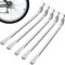 5 Stücke Metall Fahrrad Reifenheber Reparatur, Reifenheber Fahrrad Metall Montierhebel Kohlenstoffstahl Reifen Hebel Fahrradreifen Metall Montierhebel Werkzeug zur Reparatur Fahrradschlauch für Räder