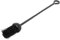 Unibos All Fireside Fireplace Fireside Accessories Item You Need Coal Ash Fire Tools Shovel Poker Tongs Pan Saver New (Iron Brush Black)