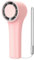 EasyAcc Portable Handheld Fan, 2024 Newly Technology Turbo Fan,3000 Capacity Battery Rechargeable 4 Speeds Mini Fan, Small Personal Desk for Women Men Girls Kids Indoor Outdoor Travel-Pink