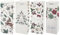 12 Pezzi Borse Per Bottiglie Natalizie, 36 X 12cm Confezione Bottiglia Vino Regalo, Bottiglia Regalo Natale Con Manico, Borsa Regalo Per Vino Per Natale, Compleanni, Matrimoni (D)