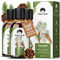 Emma Grün® Saunaaufguss Zirbe 3x 100ml [MIT ZIRBENÖL] - Waldig-Frisches Sauna Aufgussmittel - Saunaöl mit Ätherische Öle Naturrein - Saunaduft Aufguss Zirbe & Tanne - Latschenkiefer Sauna Zubehör