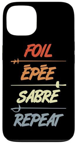 Hülle für iPhone 13 Florett Degen Säbel Wiederholung Fechter Fechten