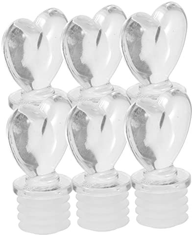 Ciieeo 6pcs Dispenser Caps Vintage Bottle Plugs for Aroma Diffuser Home Decor