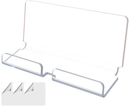 Wandhalterung Für Tablet - Acryl E-Reader Halter - Smartphone Halterung | Für Homeoffice Restaurant Fitnessstudio Küche Einzelhandel Hotel Krankenhaus Werkstatt Wohnzimmer Schlafzimmer Badezimmer Wohn