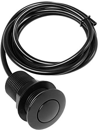 Luftaktivierter Schalter für Spülbecken-Müllentsorgungsteil (kurz, schwarz)