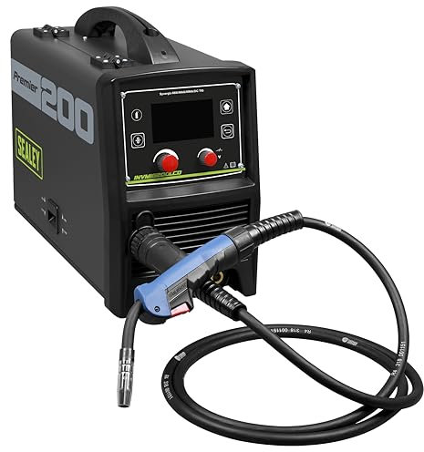 Sealey Invmig200Lcd Inverter Welder Mig Tig & Mma 200Amp With Lcd Screen
