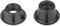 ZIPP Spare Wheel End Cap Set Front 76 Center Locking Disc Brake Thru Axle 12X100 Service & Ersatzteil, Schwarz, 12X100mm
