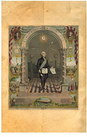 The Masonic Exchange Freimaurer-Poster, 28,9 x 43,2 cm