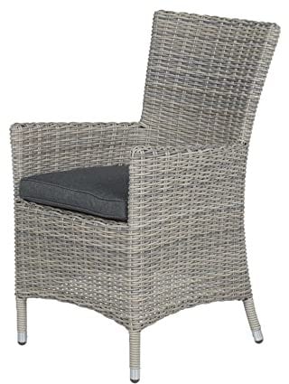 Garden Impressions Aluminium Polyrattan Sessel Costa, inklusive Auflage