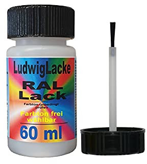 LudwigLacke 60 ml Lackstift mit Pinsel im Farbton RAL 7016 Anthrazitgrau