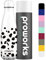 PROWORKS Bouteille d'eau Isotherme, sans BPA, Gourde INOX Reutilisable pour Maintien Chaud de 12 Heures & du Froid Jusqu’à 24 Heures, Sport, Gym, Voyage - 1 Litre - Dalmatienne