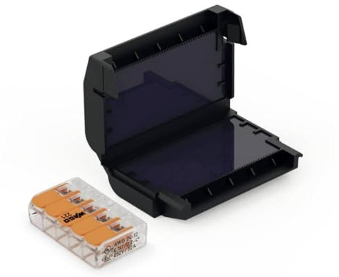 CellPack 407861 EASY-PROTECT/215 Gelbox für Verbindungsklemmen flexibel: 0.2-4 mm² starr: 0.2-4 mm² 1 St. Schwarz