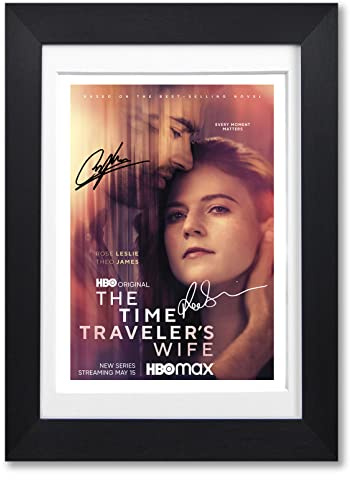The Time Traveler’s Wife Cast Signed Autograph A4 Poster Photo Print TV Show Season Series Framed Memorabilia Gift (BLACK FRAMED & MOUNTED)