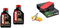 KIT TAGLIANDO CANDELA FILTRO ARIA OLIO MOTORE COMPATIBILE CON Yamaha Majesty 250 1996 2000