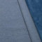 STOFFKONTOR Alpenfleece Sweatshirt Stoff Melange - Meterware, Farbe Jeans-Blau meliert - zum Nähen von Bekleidung, Decken, Loops etc.