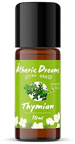 Ätheric Dreams | Thymian | Reines ätherisches Öl | 100% Naturrein für Aromatherapie, Massage & mehr | Für Duft Diffusor, Badezusätze & Co | 10ml
