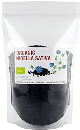 Cumino nero Bio, Semi di cumino nero macinati,BIO, Seme Nero, Nigella Sativa 900g