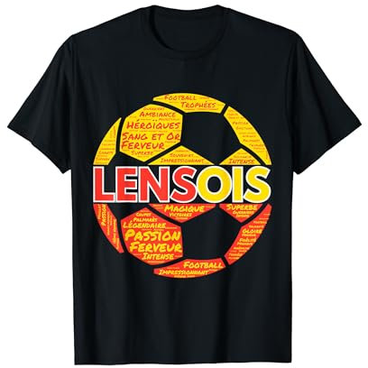 Lensois Cadeau Supporter Lens Foot Football T-Shirt