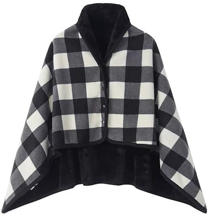 FUELIX Regencape Rollstuhlfahrer, Rollstuhl Decke Ganzkörper Winter Warme Abdeckung, Rollstuhldecke Erwachsene Winter, Rollstuhlzubehör für Alle Arten Von Rollstühlen. E,100 * 140cm