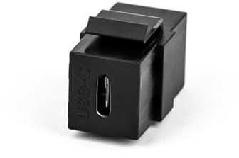 TecLines TKM003B Keystone USB-C 3.1 Modul 36W, schwarz