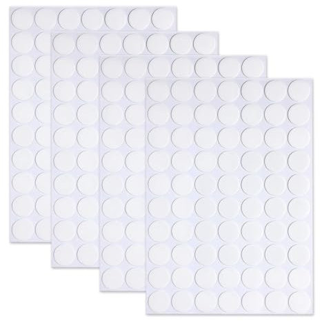 280 Stück Klebepunkte Doppelseitig Klebepads Glue Dots Transparent Doppelseitige Kleber Sticker Klebeknete Selbstklebend 3D Ablösbar Doppelseitiger Double Fixogum Rund Sticky Adhesive Beidseitiges