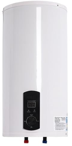 Chauffe-eau électrique 50 l - Écran LED horizontal - Chauffe-eau instantané - Chauffe-eau électrique - 2000 W - À suspendre verticalement - Pour cuisine, jardin, salle de bain