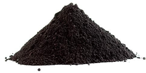 Eisenoxid Pulver Trockenfarbe Oxidfarbe Pigmentfarbe Pigmentpulver für Beton Estrich Zement Gips Putz Epoxidharz Boden Wand Garage etc. Schwarz - 1Kg